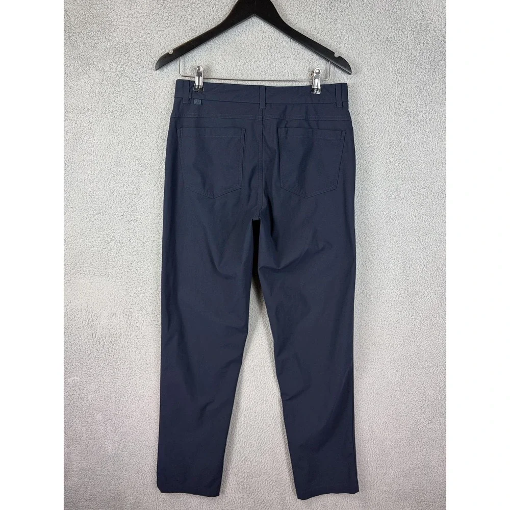 VRST Athletic Pants Mens 32x34 Blue Performance Stretch Golf Khakis Casual Men